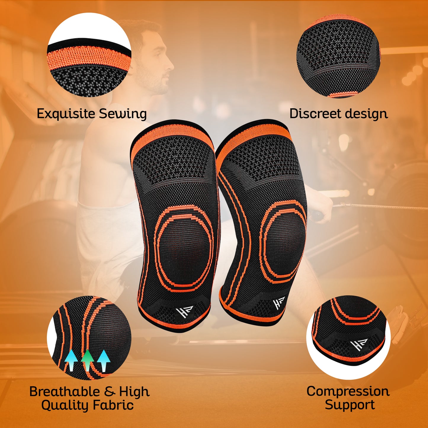 Highzone FlexiSupport Knee Compression Brace