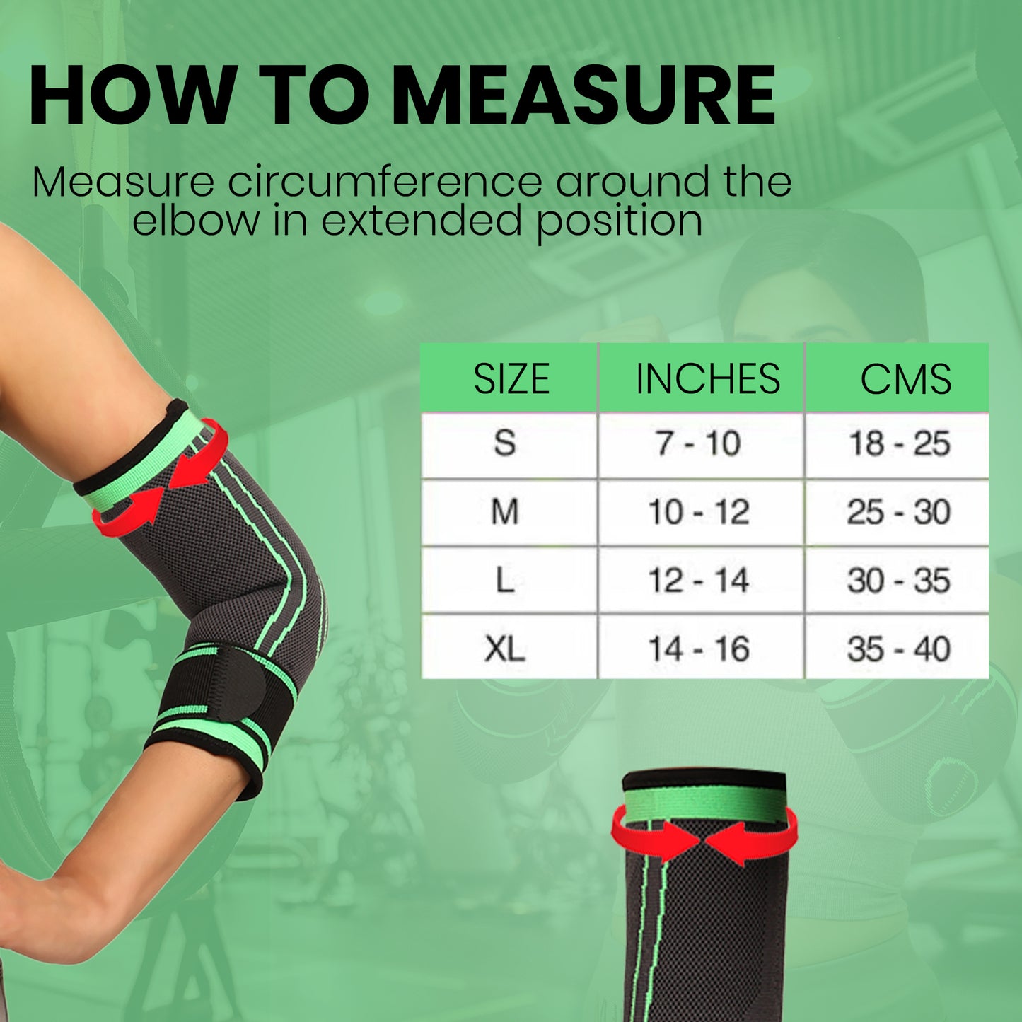 Highzone FlexiSupport Elbow Compression Sleeve