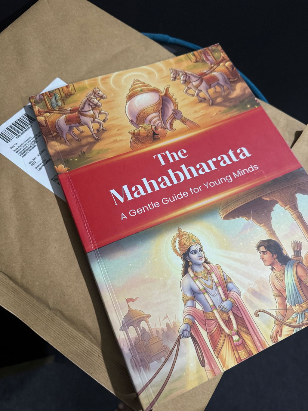 Ramayan, Mahabharat & Bhagavad Gita for Kids (Ages 4–12) | Illustrated Bedtime Stories with Values