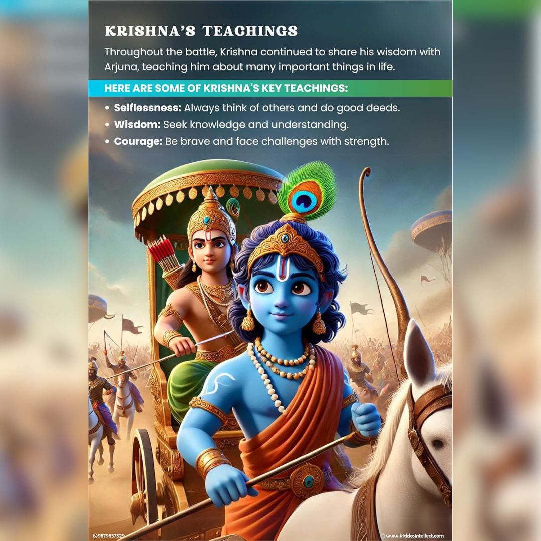 Bhagavad Gita Handbook for Kids - English