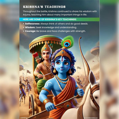 Bhagavad Gita Handbook for Kids - English