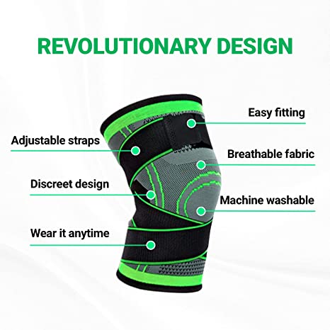 3D Compression Knee Sleeves for Men and Women – Highzone