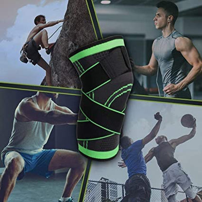 3D Compression Knee Sleeves for Men and Women