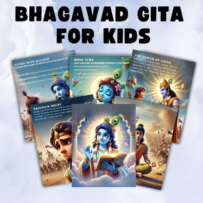 Bhagavad Gita Handbook for Kids - English