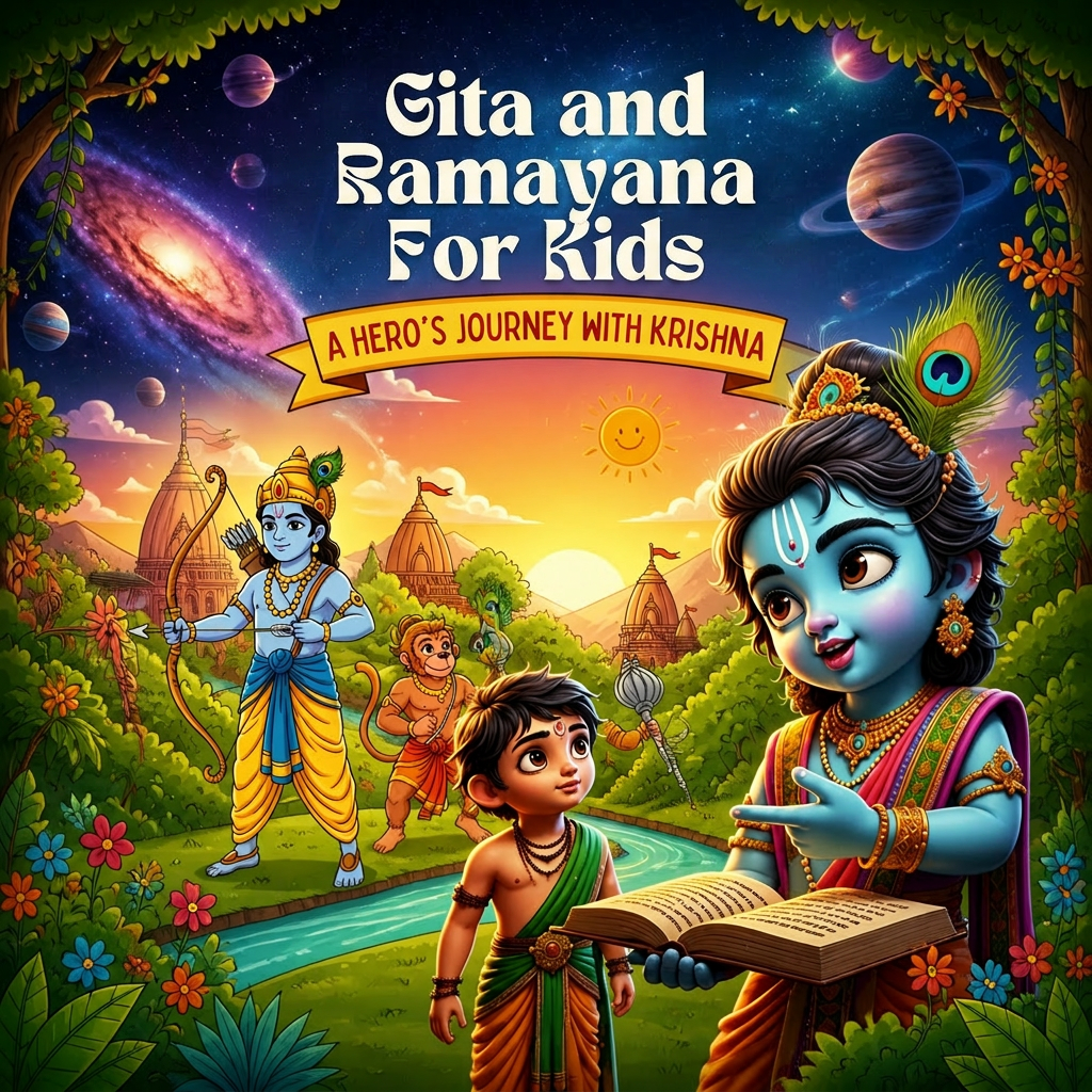 Bhagavad Gita & Ramayana Handbook for Kids